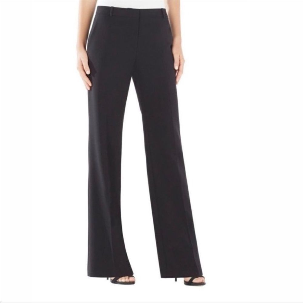 BCBG Max Azria Daria Dress Pants Black Work Pant size 4